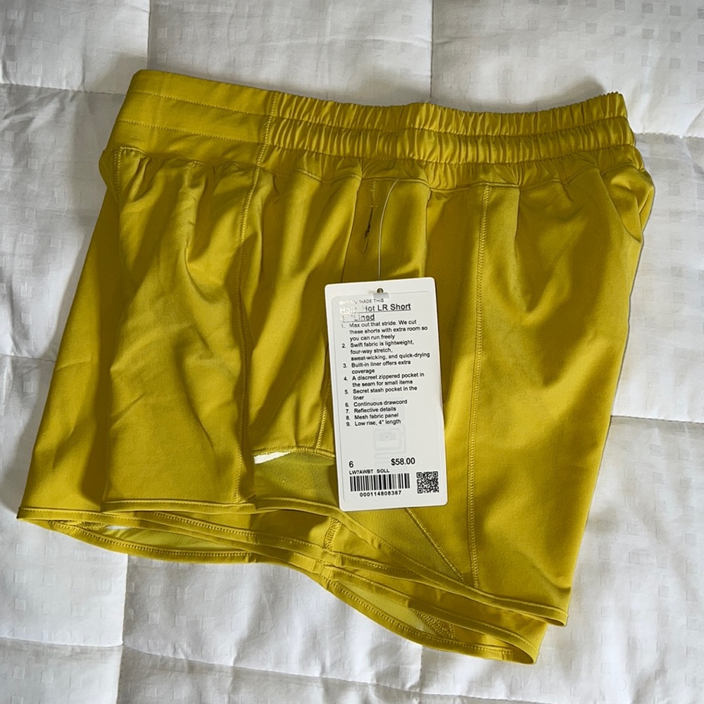 Hotty Hot Low Rise Short 4 inch Lined